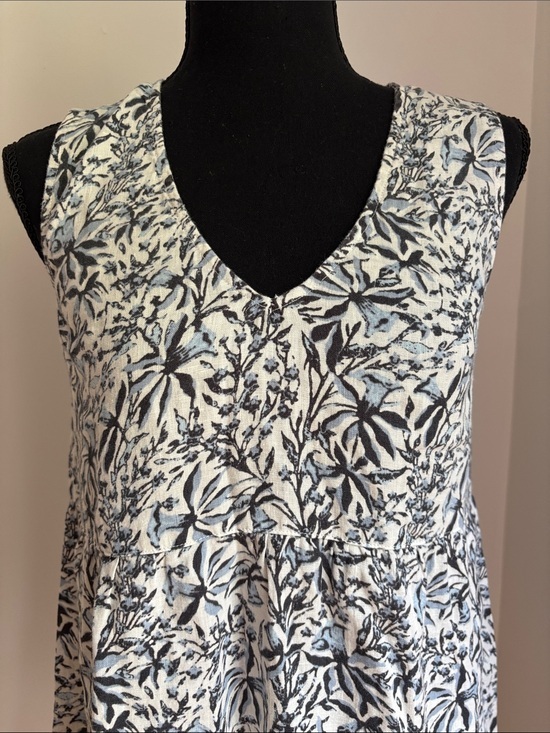 Lucky Brand Dresses & Skirts - NEW LUCKY brand linen dress beach floral coverup sleeveless XS